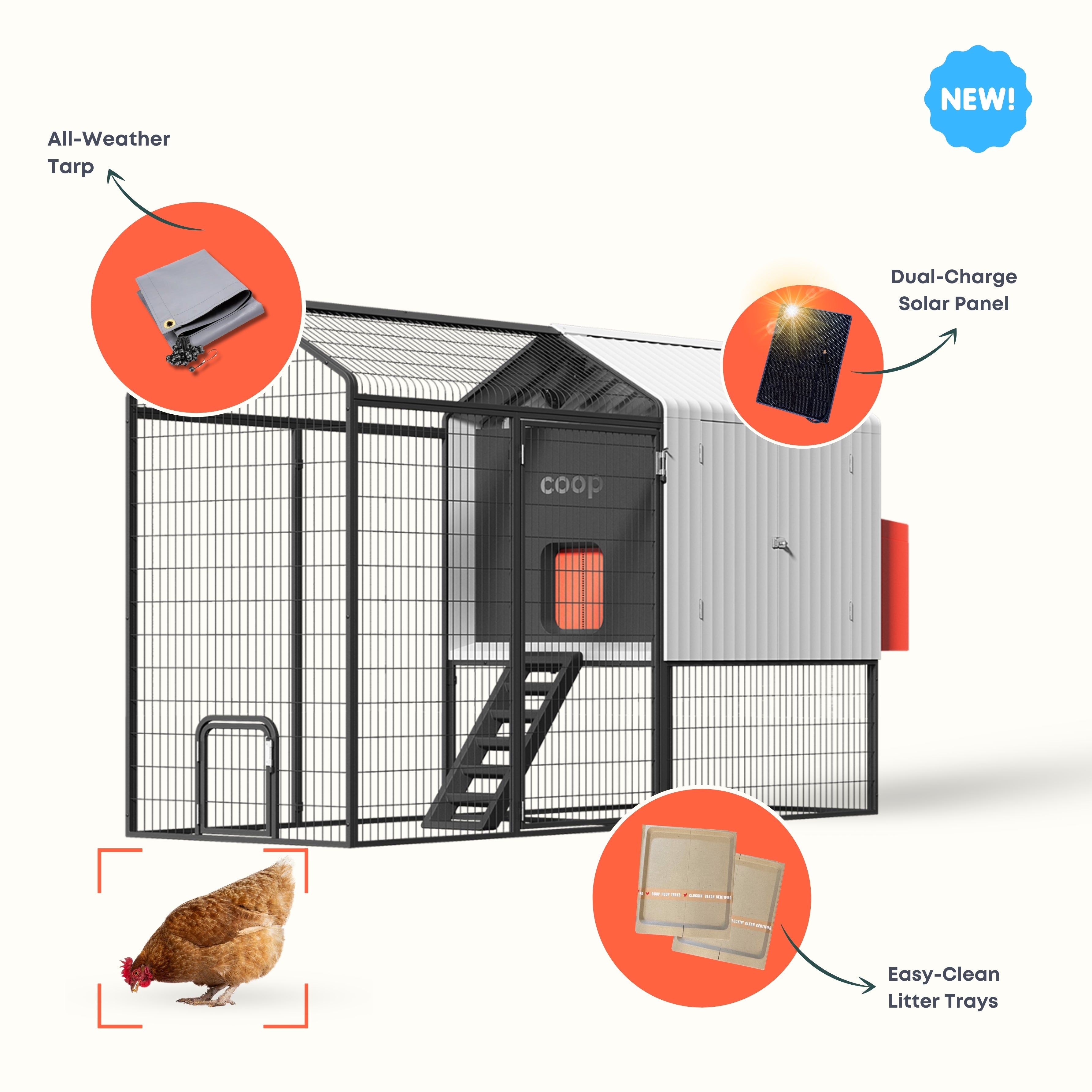 The Smart Coop Unlimited+ Chicken Coop