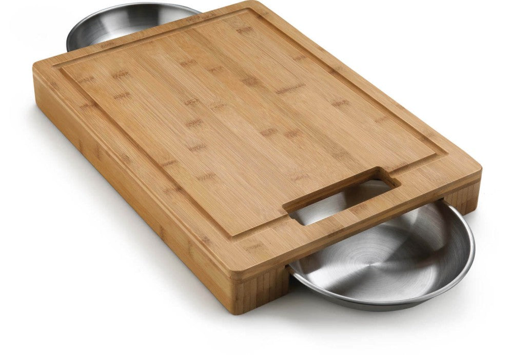 Napoleon Charcuterie Board with 3 Ramekins 70112