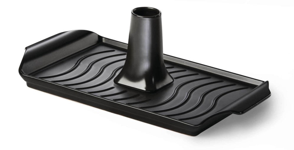 Napoleon Ceramic Roasting Pan and Beer Can Chicken Roaster Set 70150