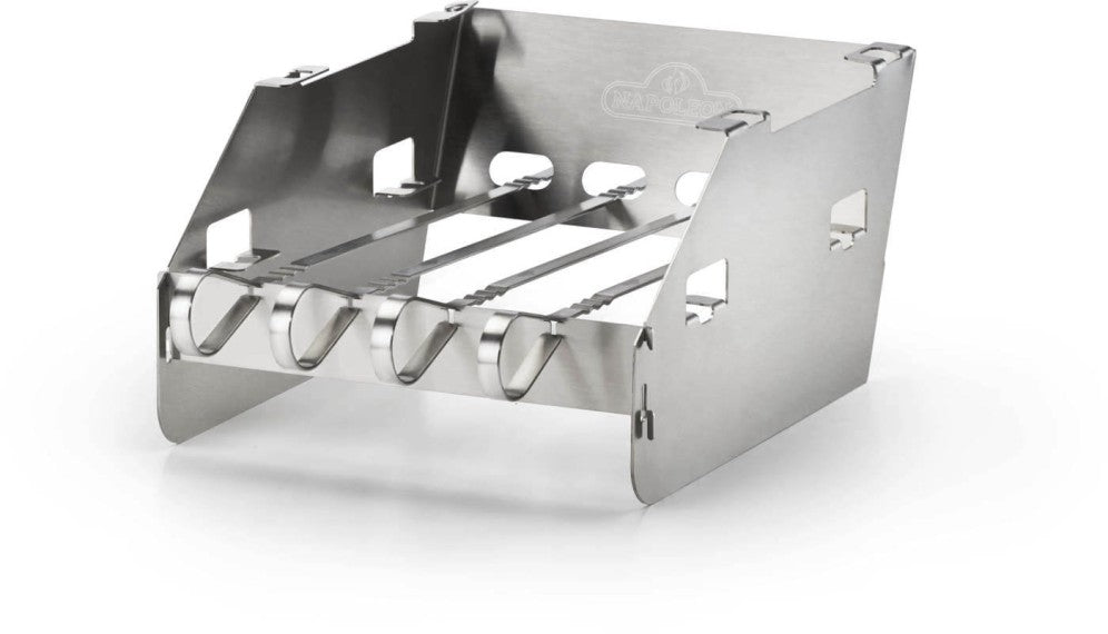 Napoleon Side Burner Small Windshield with Skewer Rack 71302