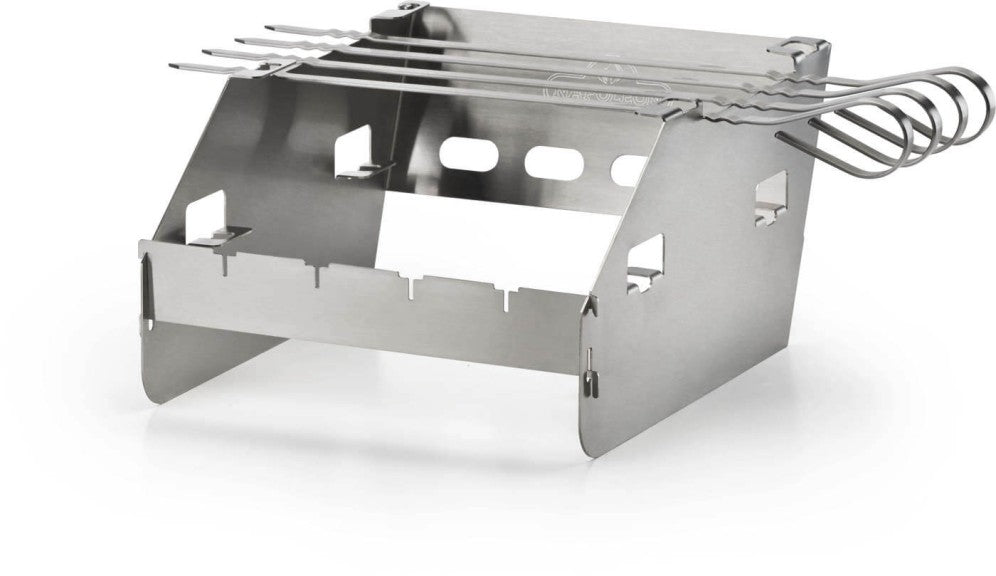 Napoleon Side Burner Small Windshield with Skewer Rack 71302