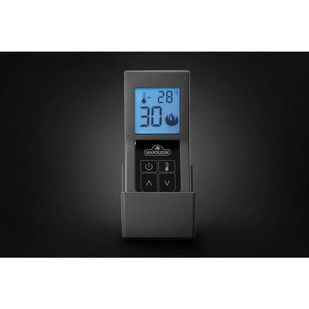 Napoleon Ascent Multi-View Peninsula and Glass Burner Direct Vent Gas Fireplace BHD4-GLASS