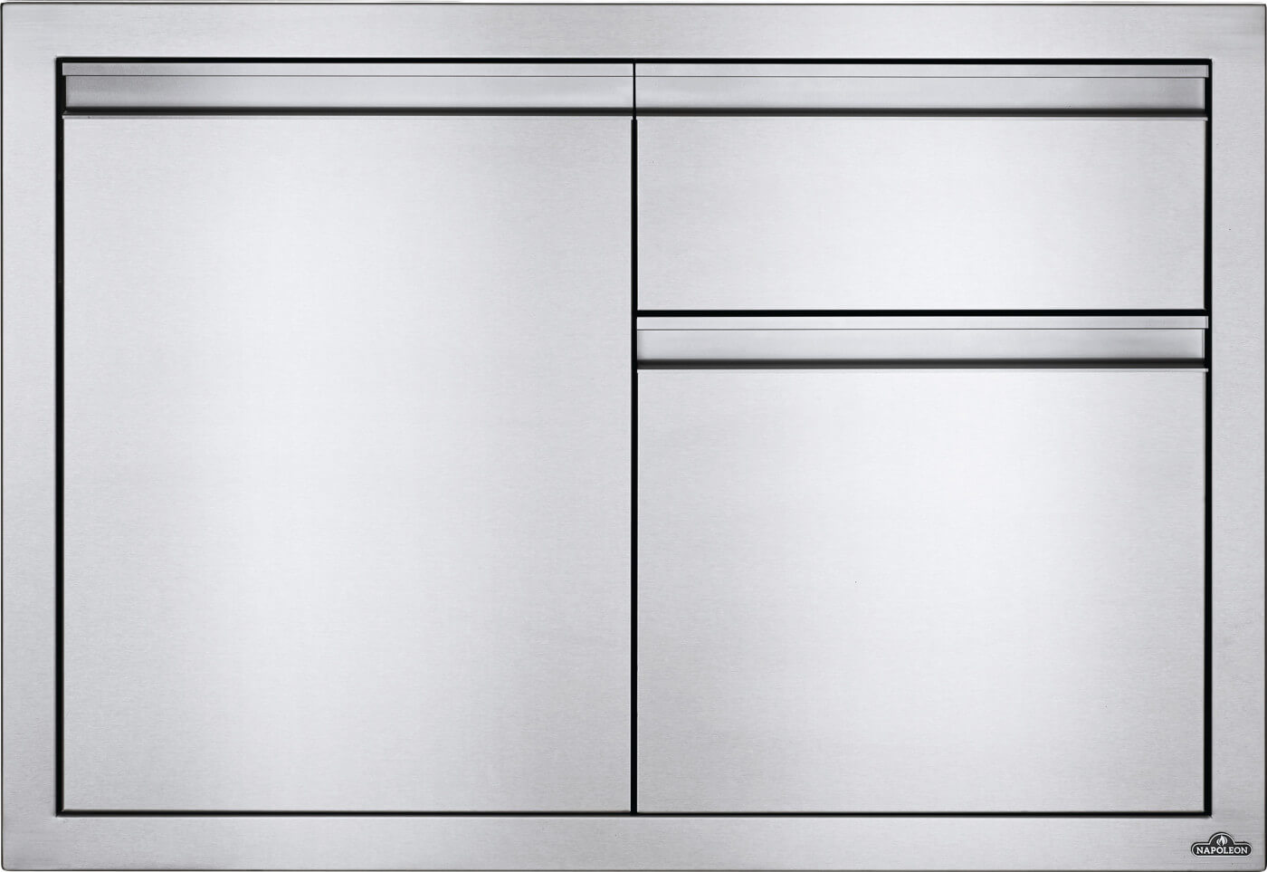 Napoleon Built-In Components 36" X 24" Stainless Steel Single Door & Double Drawer BI-3624-1D2DR