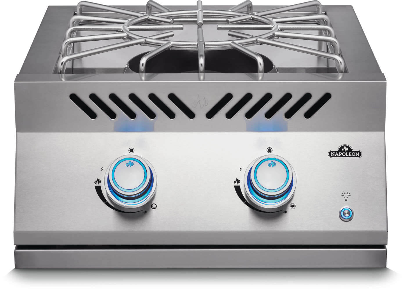 Napoleon Built-In 700 Series Stainless Steel Power Burner with Stainless Steel Cover BIB18PB