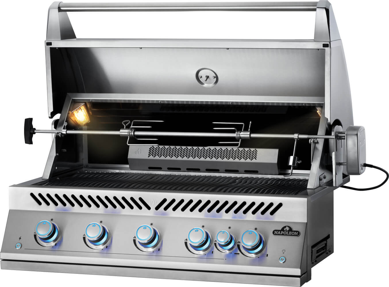Napoleon 700 Series 38 RB with Infrared Rear Burner Stainless Steel Built-In Gas Grill BIG38RB
