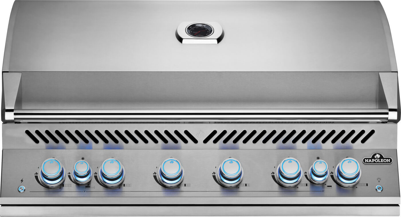 Napoleon 700 Series 44 RB with Dual Infrared Rear Burner Stainless Steel Built-In Gas Grill BIG44RB