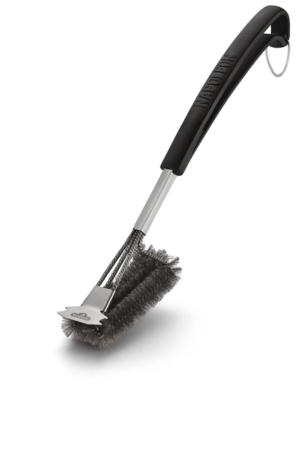 Napoleon Vertical Triple-Row Grill Brush with Stainless Steel Bristles 62063