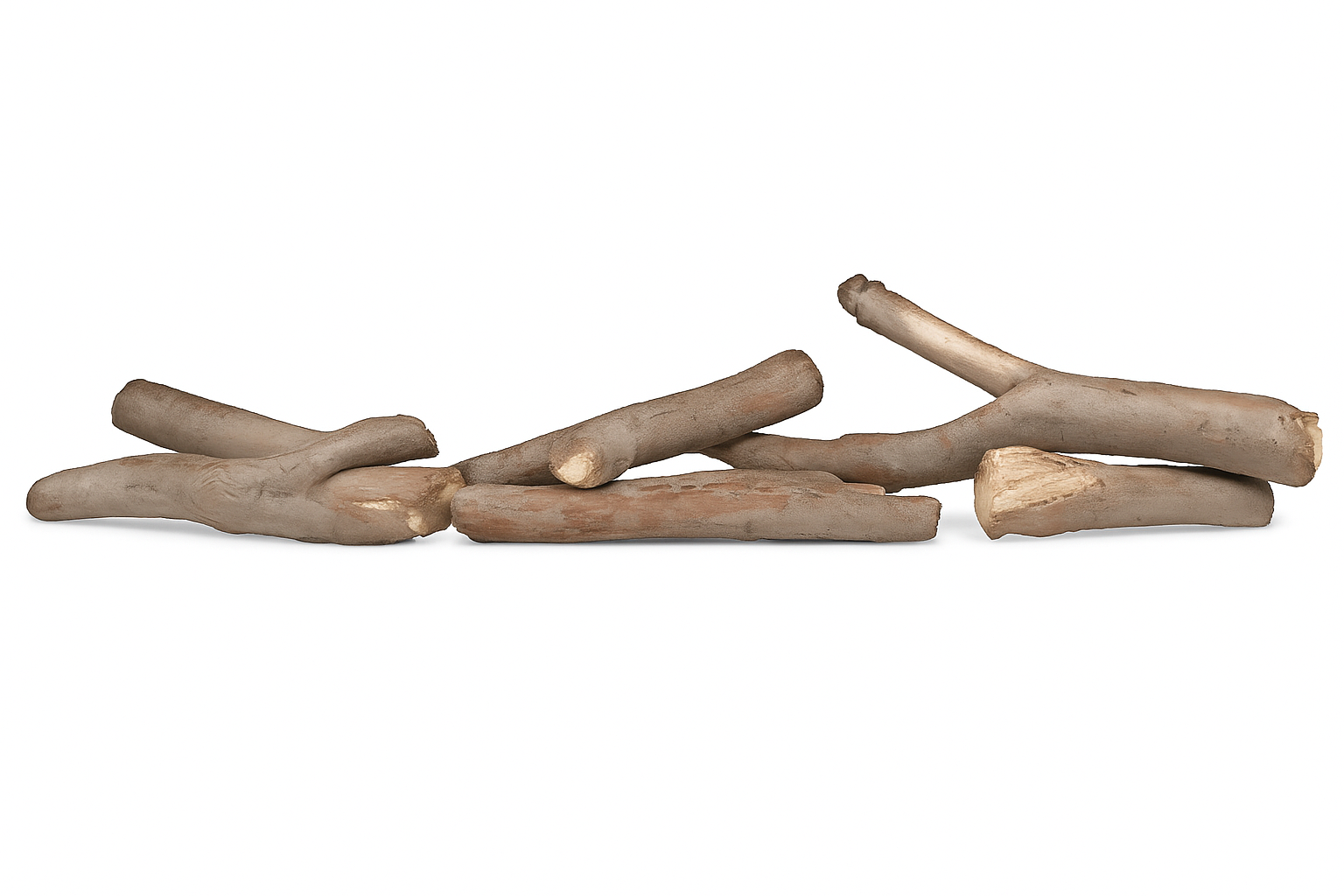 Napoleon 74" Direct Vent Gas Fireplace Contemporary Log Kit CLKXL