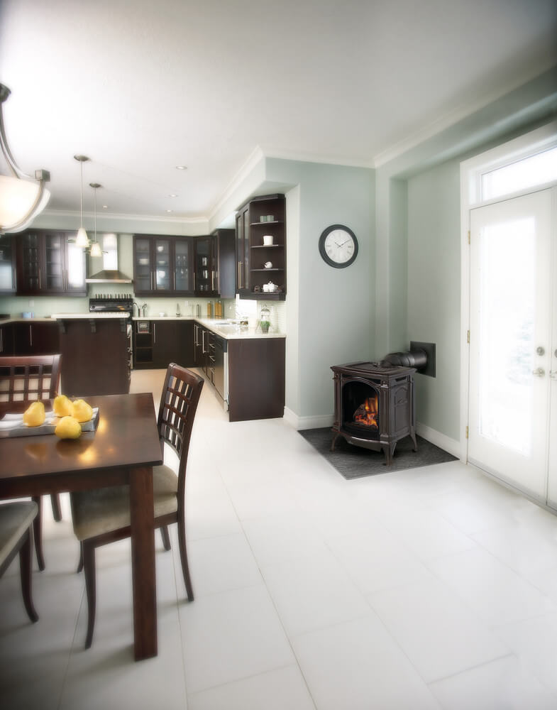 Napoleon Bayfield™ Metallic Black Finish Direct Vent Gas Stove GDS25