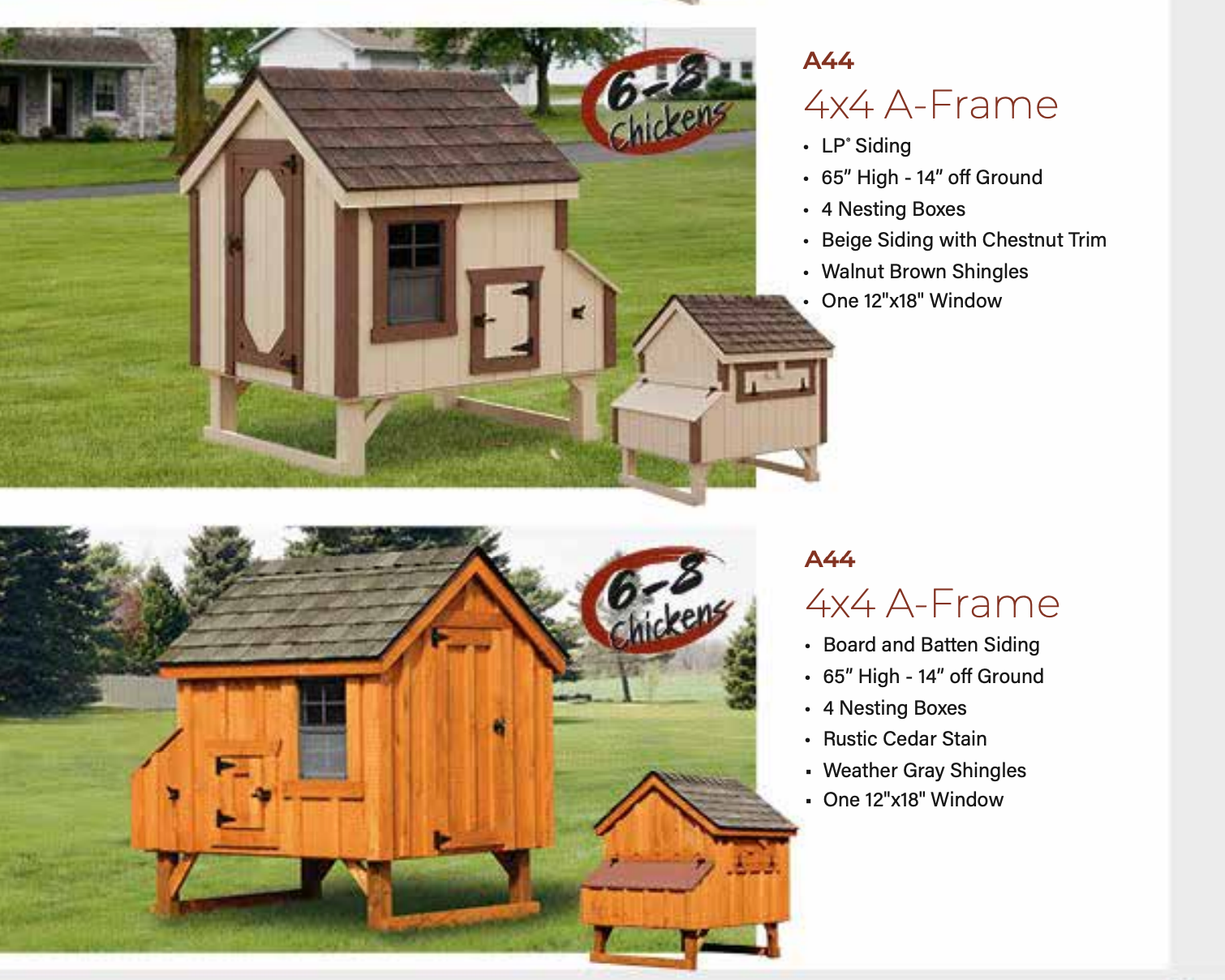 Hen House Chicken Coop A44