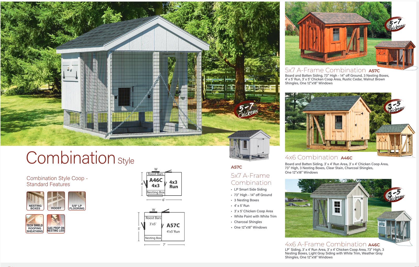 Hen House Chicken Coop A46C