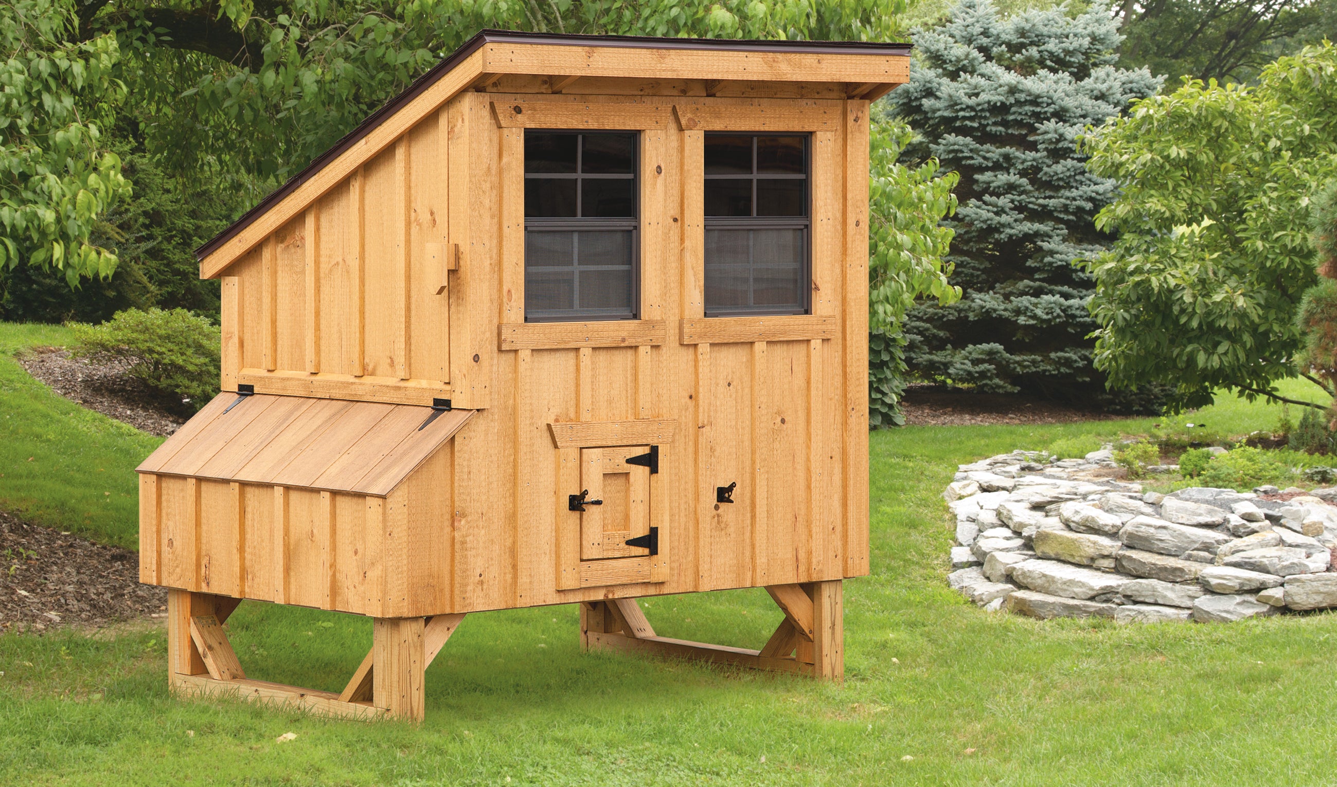 Hen House Chicken Coop L45