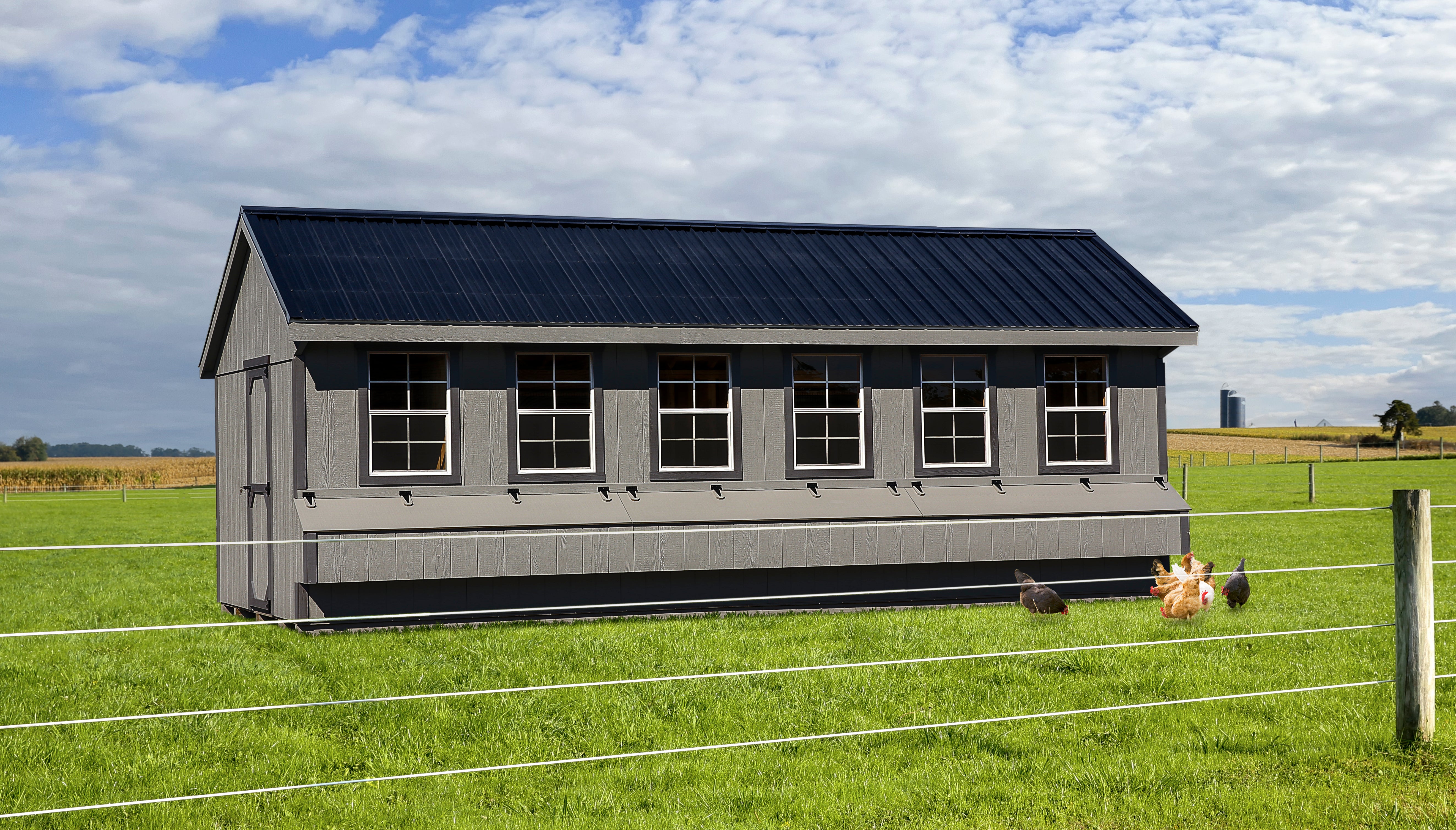 Hen House Chicken Coop Q1024