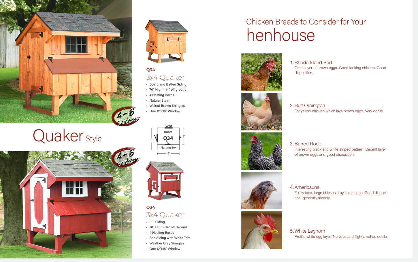 Hen House Chicken Coop The Tractor Q34T