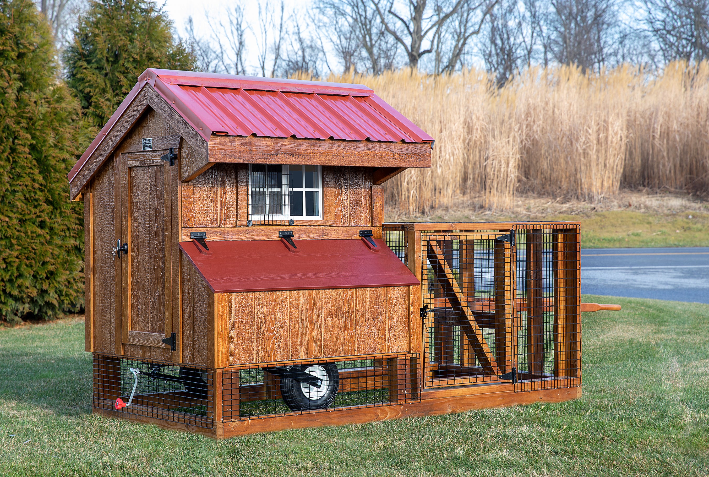Hen House Chicken Coop The Tractor Q34T