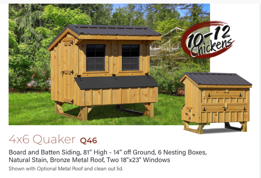 Hen House Chicken Coop Q46