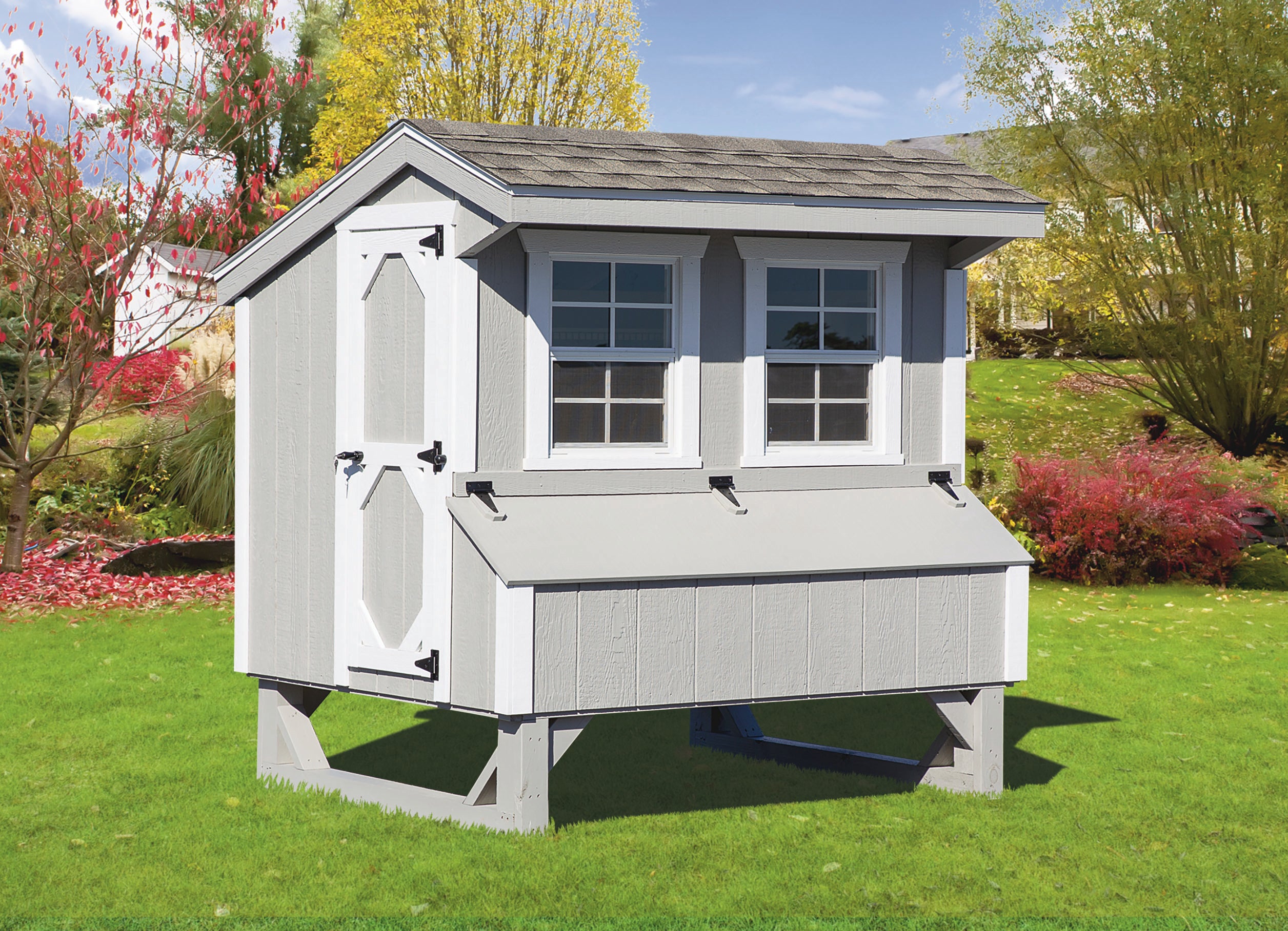 Hen House Chicken Coop Q46