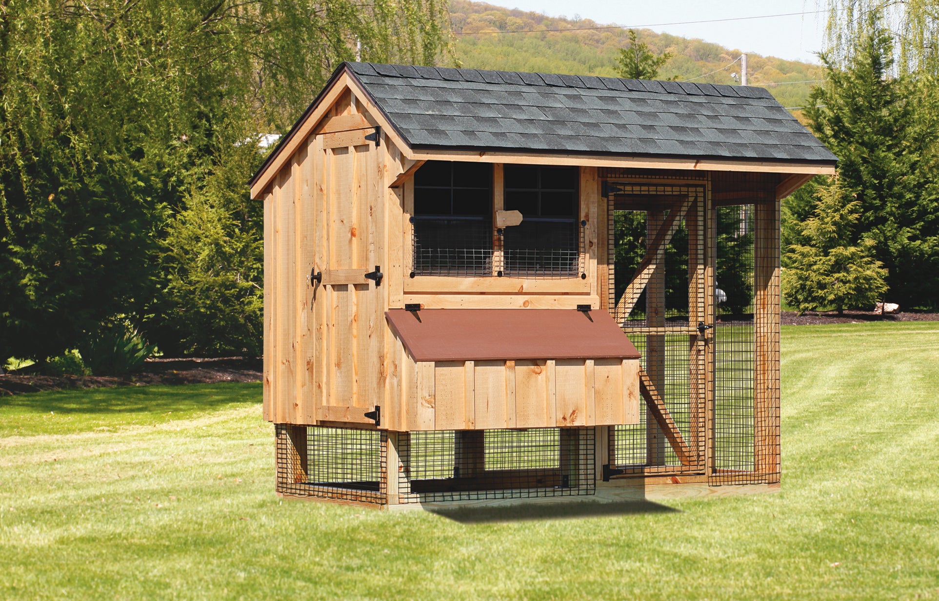 Hen House Chicken Coop Combination Quaker Q48C