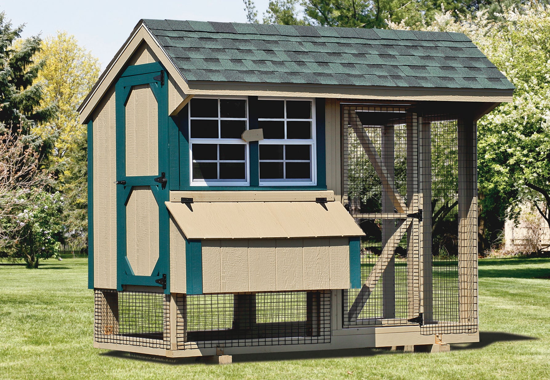 Hen House Chicken Coop Combination Quaker Q48C