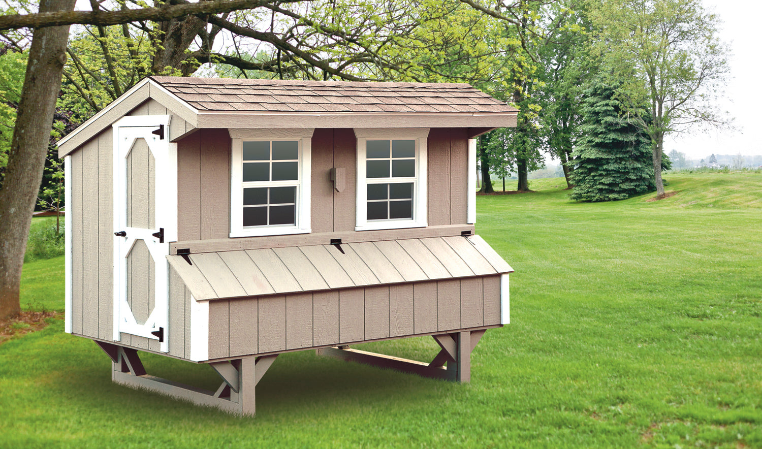 Hen House Chicken Coop Q48