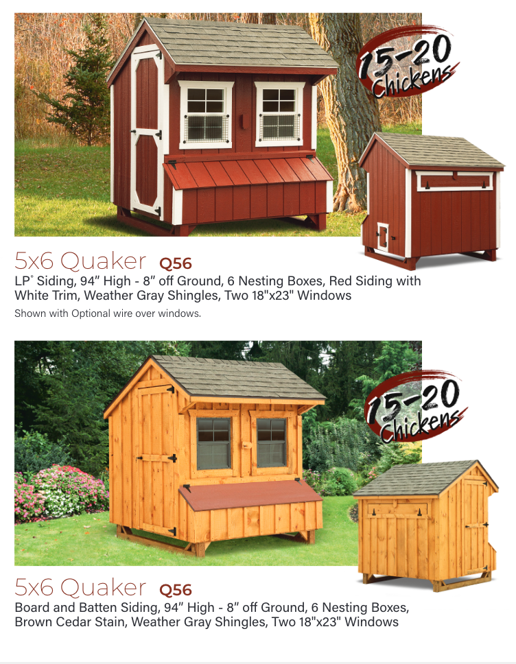 Hen House Chicken Coop Q56