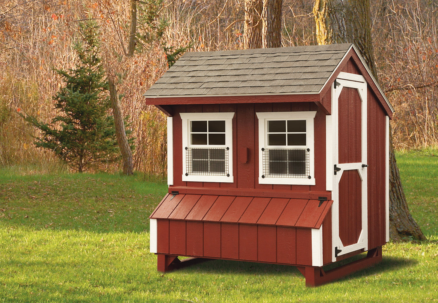 Hen House Chicken Coop Q56