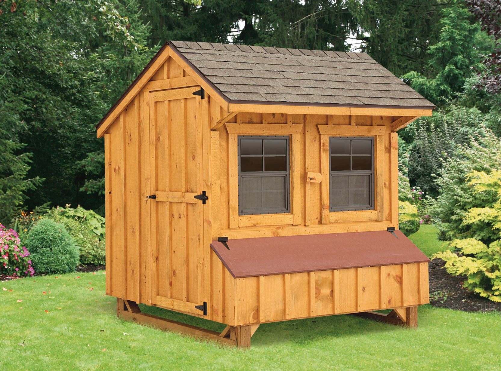 Hen House Chicken Coop Q56