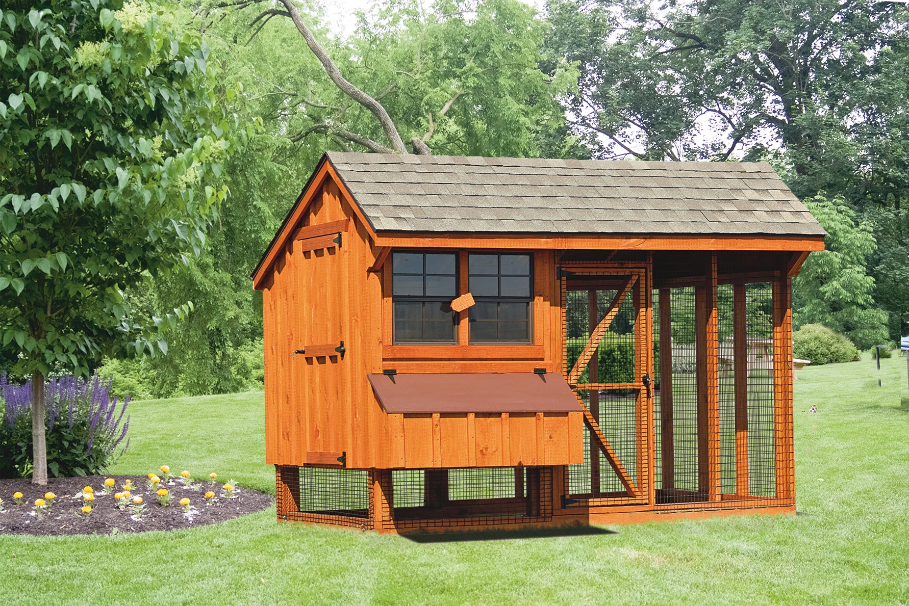 Hen House Chicken Coop Combination Quaker Q610C