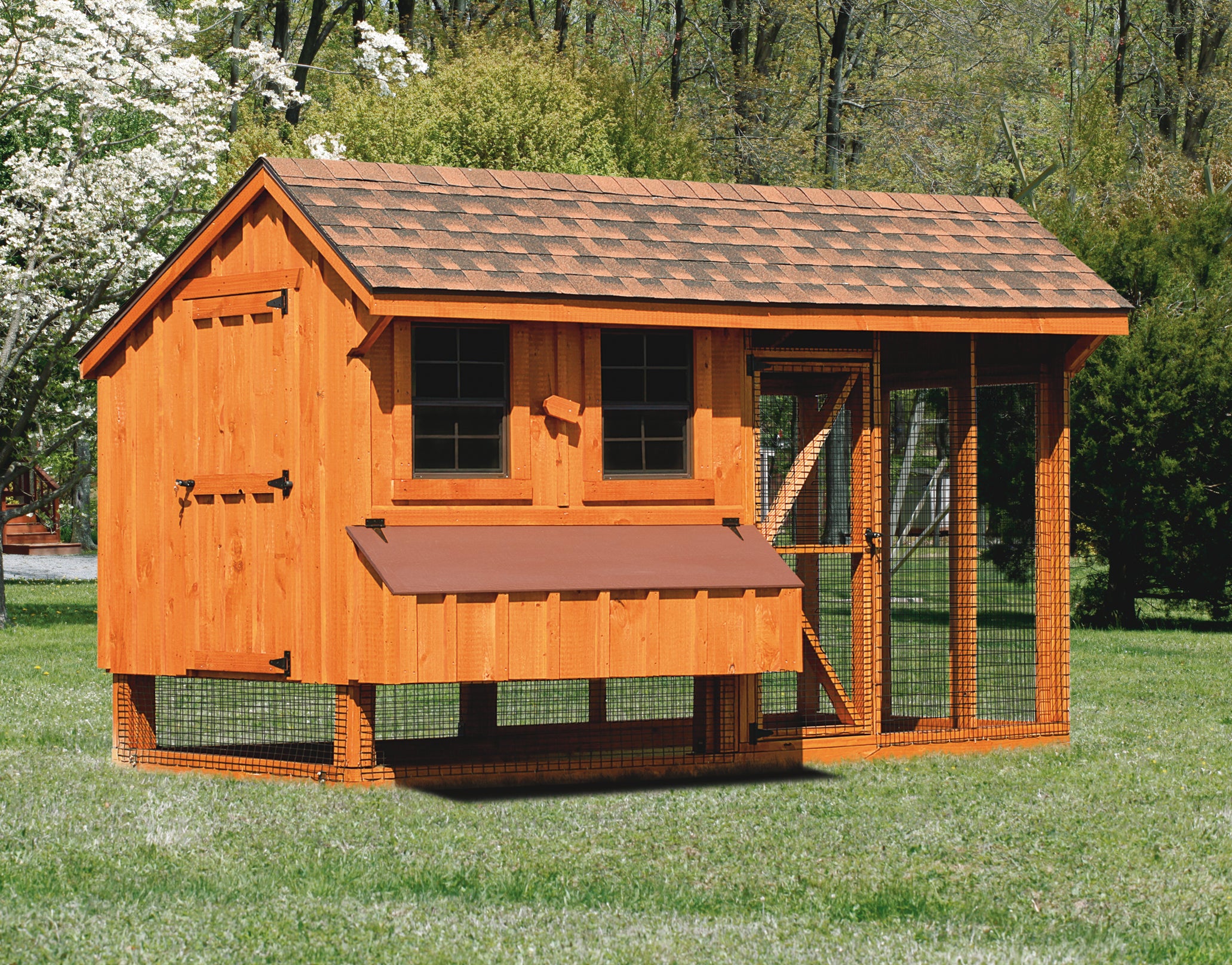 Hen House Chicken Coop Combination Quaker Q612C