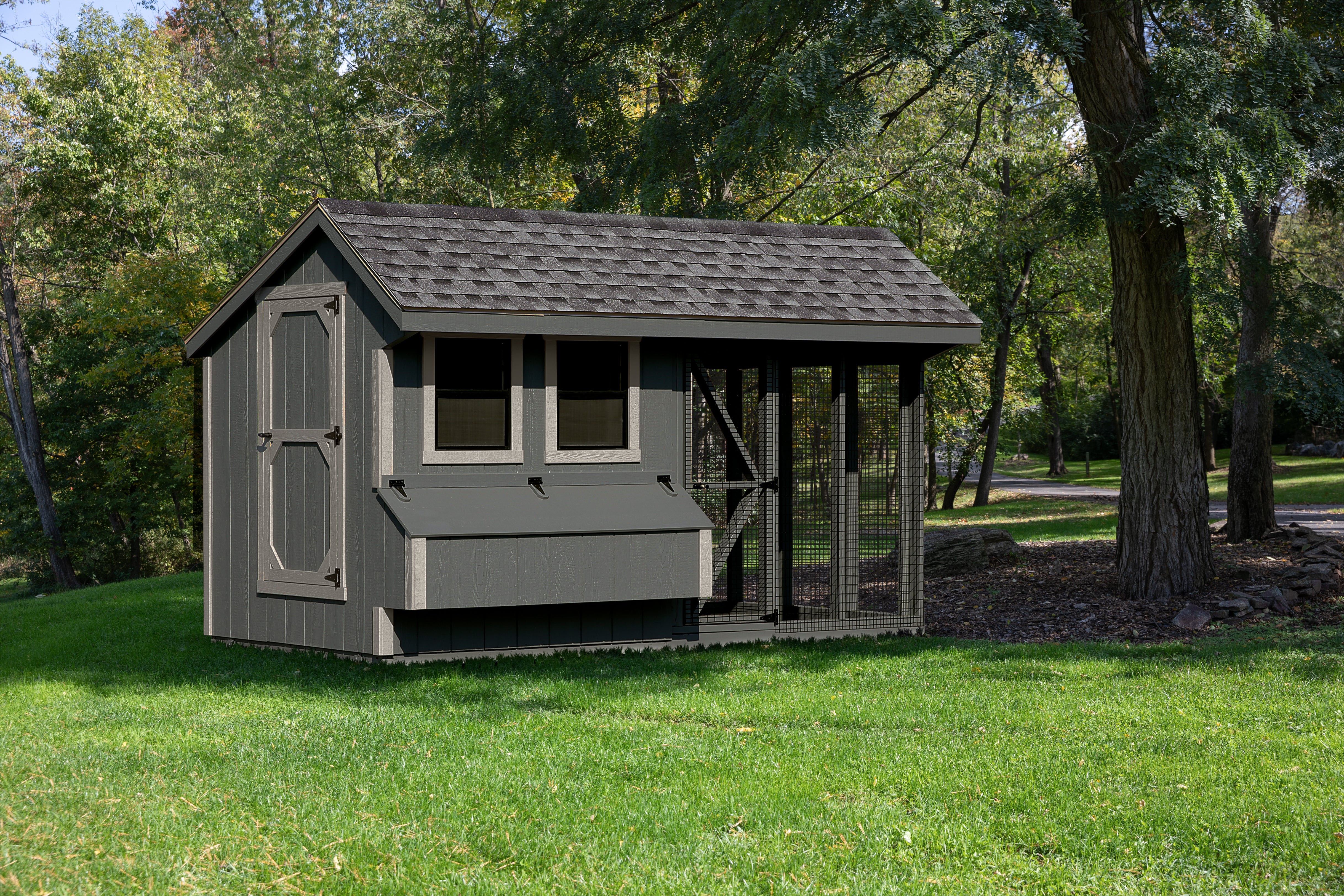 Hen House Chicken Coop Combination Quaker Q612C