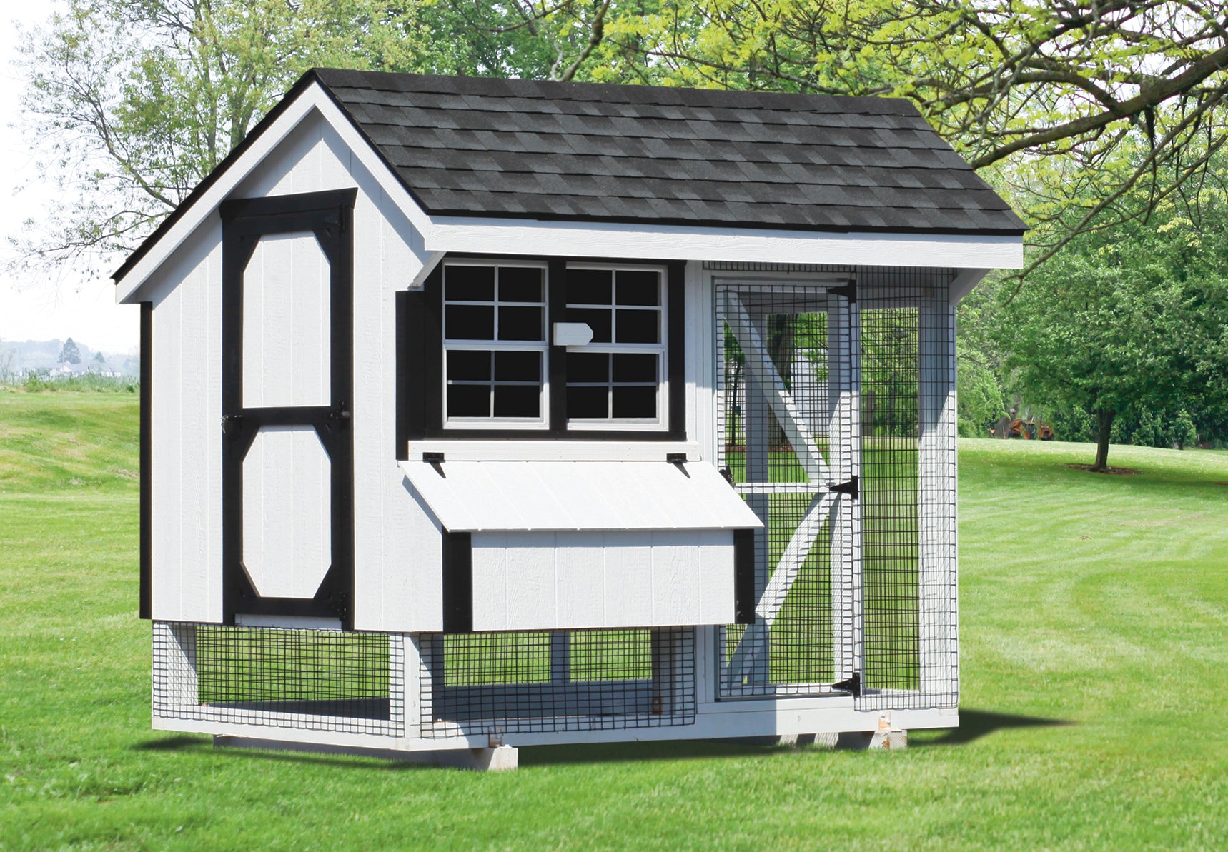 Hen House Chicken Coop Combination Quaker Q68C
