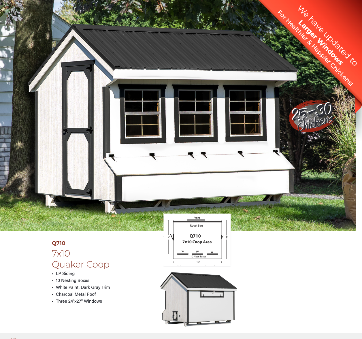 Hen House Chicken Coop Q710