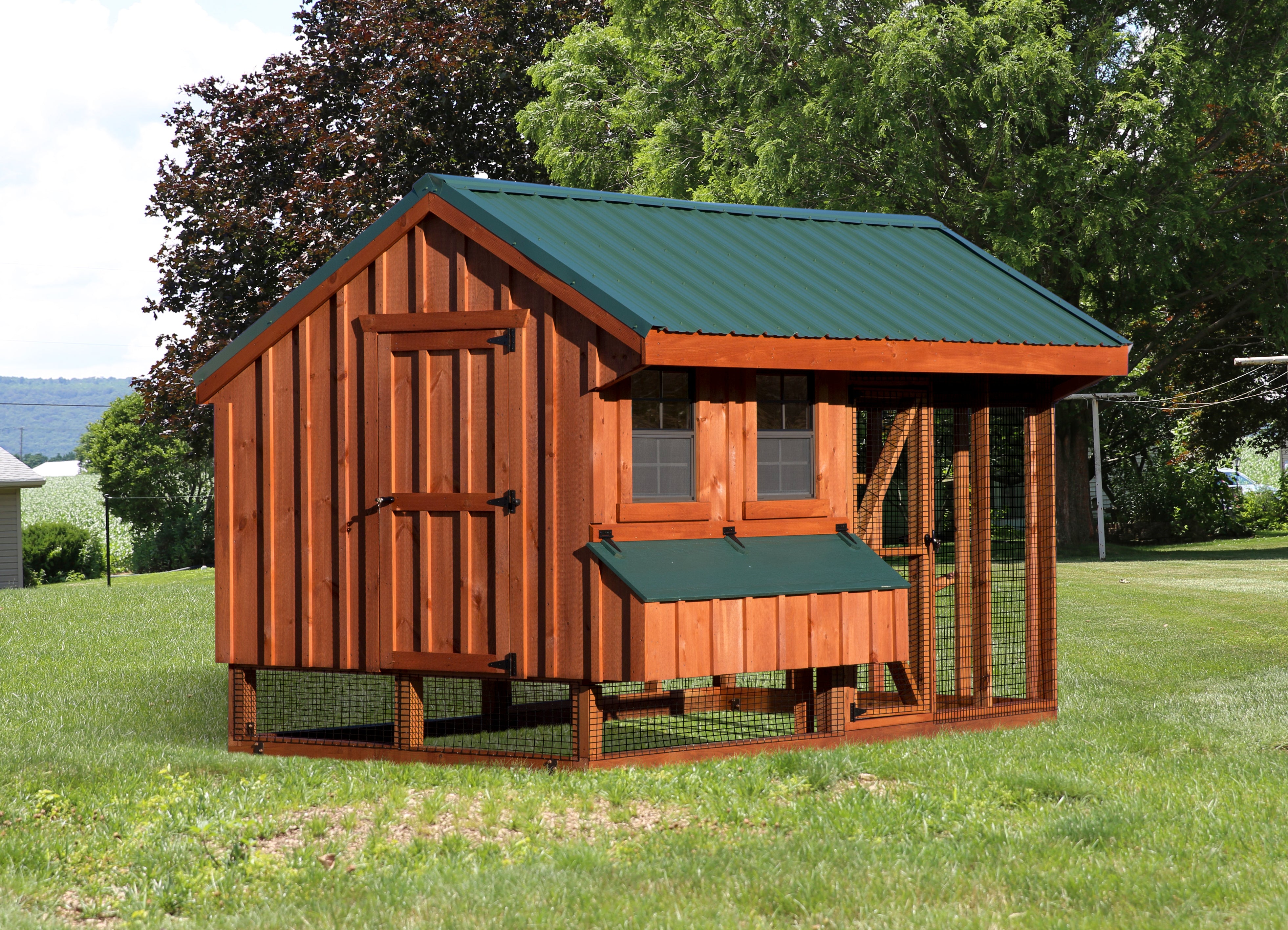 Hen House Chicken Coop Combination Quaker Q712C