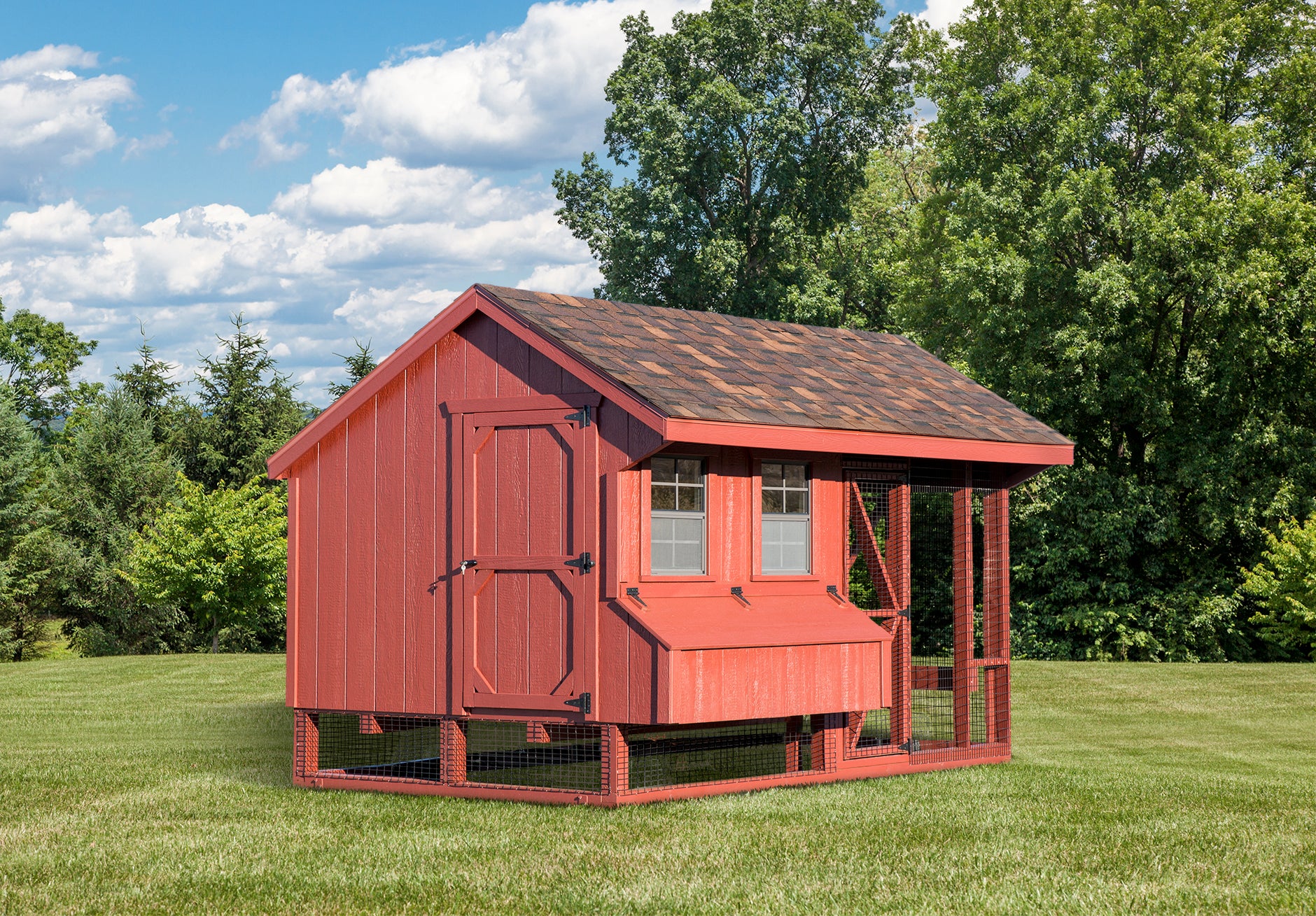 Hen House Chicken Coop Combination Quaker Q712C