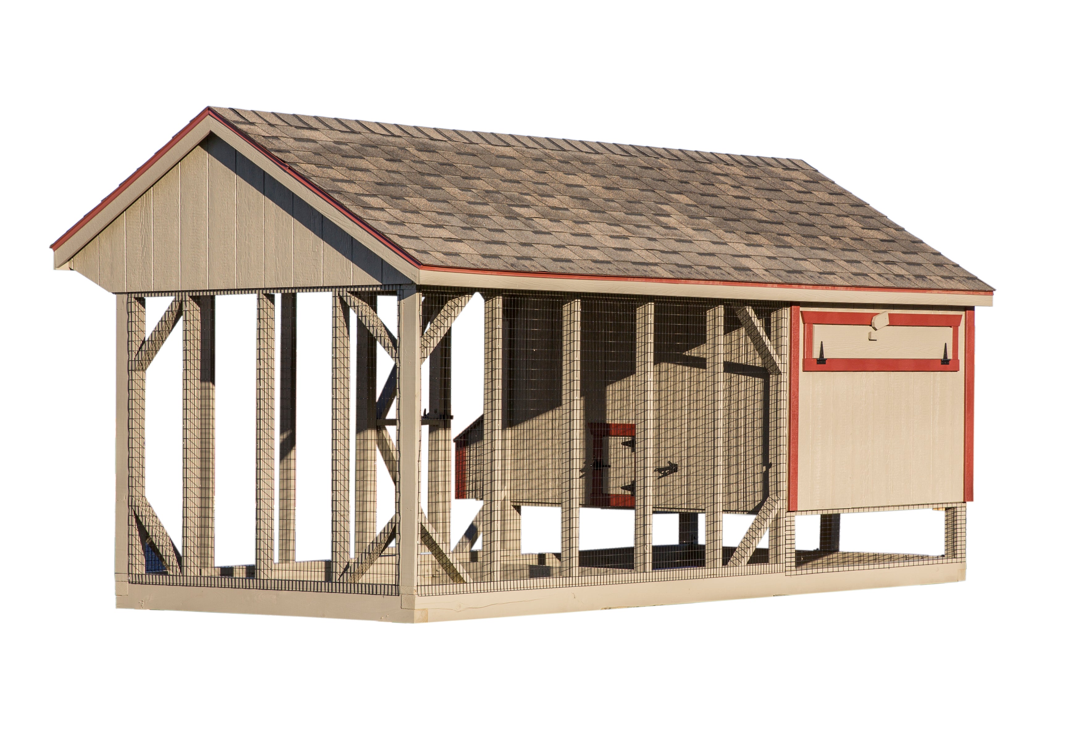 Hen House Chicken Coop Combination Quaker Q716C