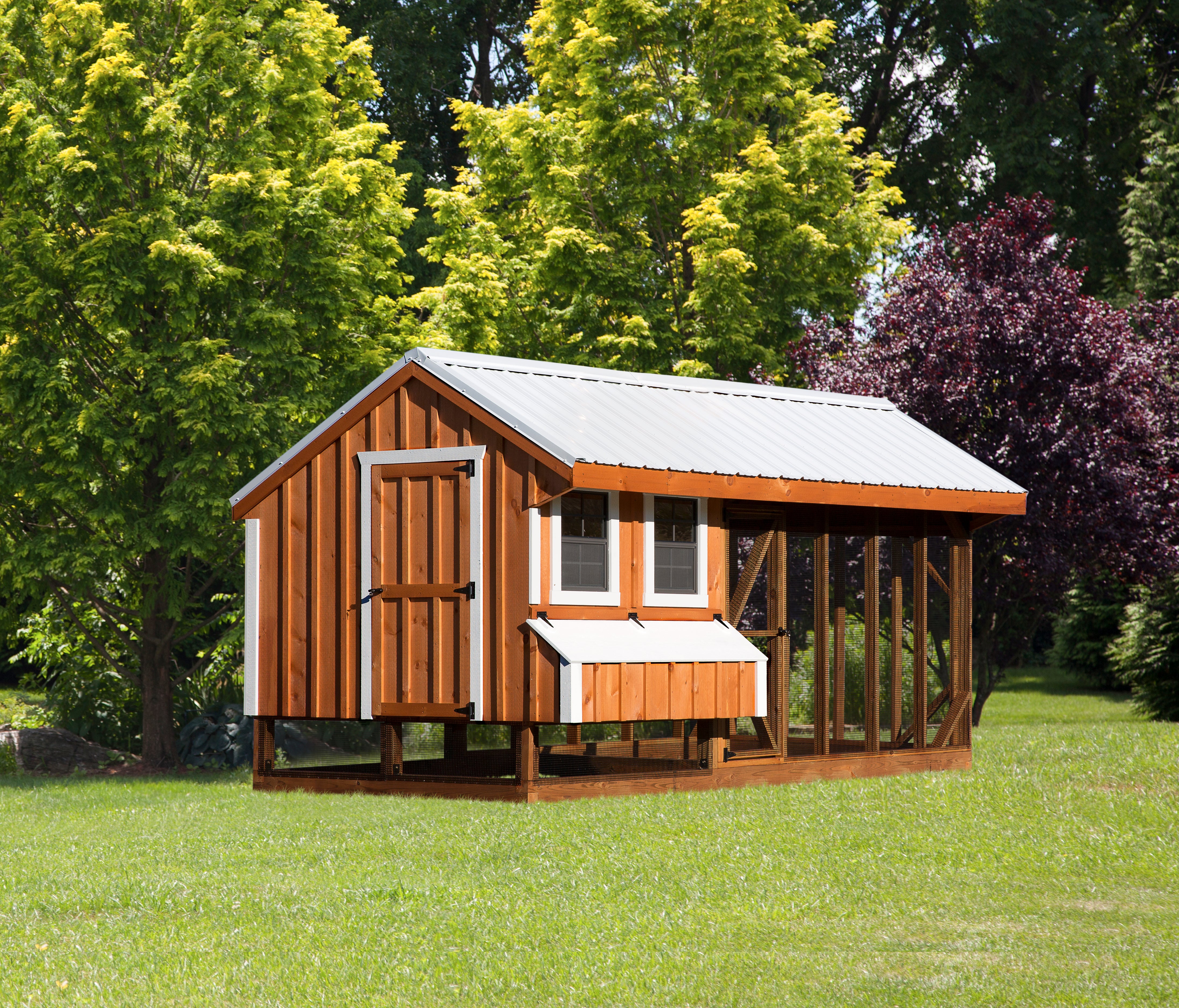 Hen House Chicken Coop Combination Quaker Q716C