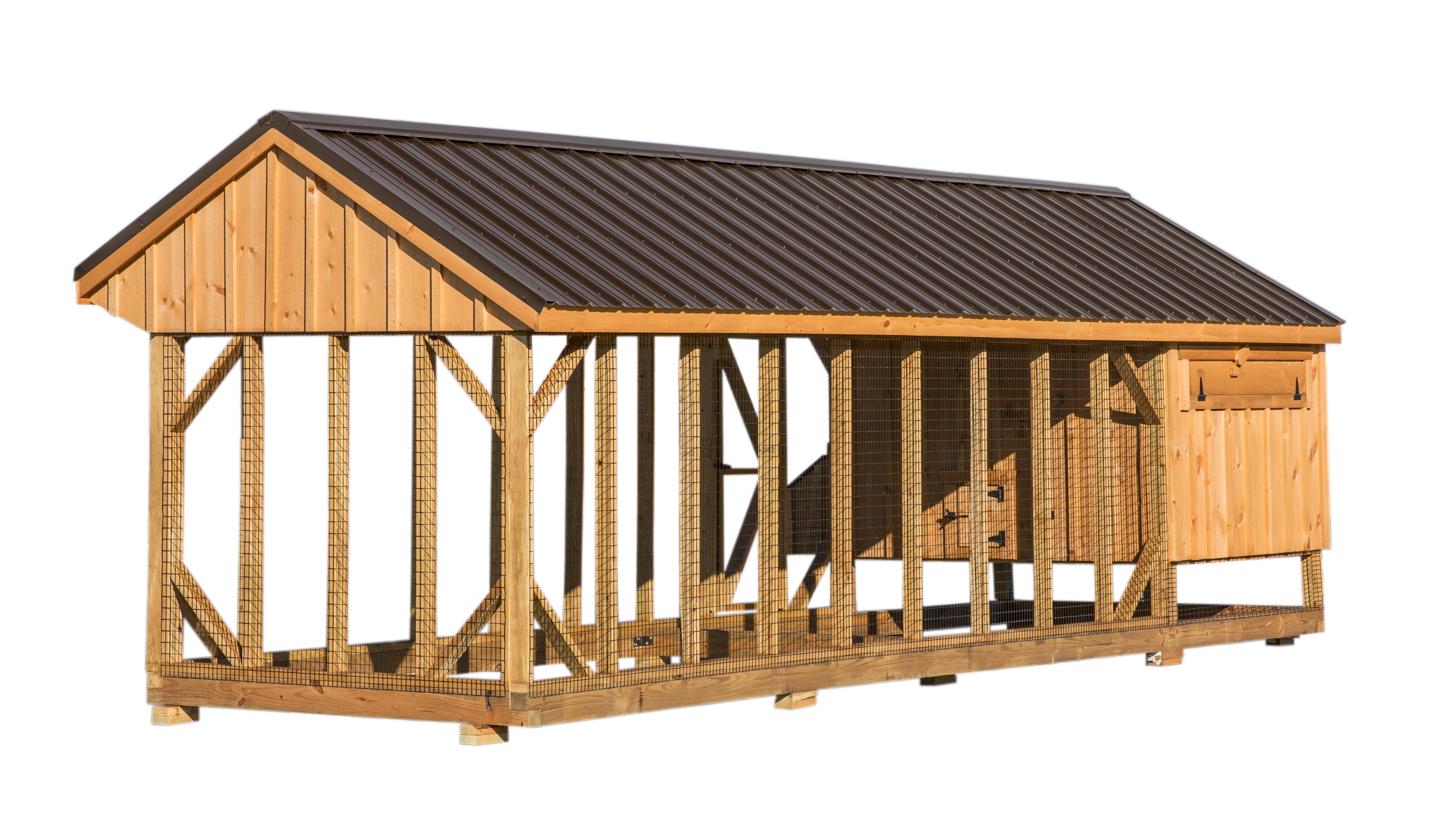 Hen House Chicken Coop Combination Quaker Q724C