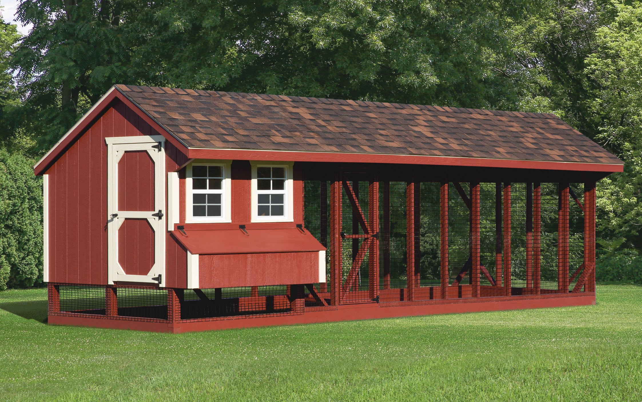 Hen House Chicken Coop Combination Quaker Q728C