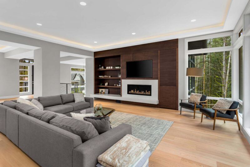 Modern Flames 60" ORION SLIM VIRTUAL ELECTRIC FIREPLACE OR60-SLIM