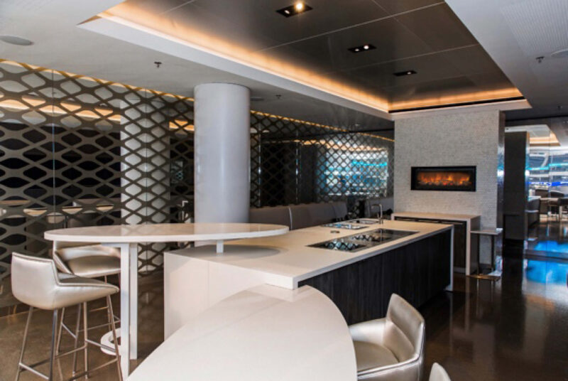 Modern Flames 76" ORION SLIM VIRTUAL ELECTRIC FIREPLACE OR76-SLIM