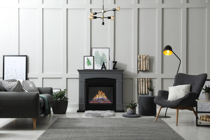 Modern Flames 54" ORION TRADITIONAL VIRTUAL ELECTRIC FIREPLACE OR54-TRAD