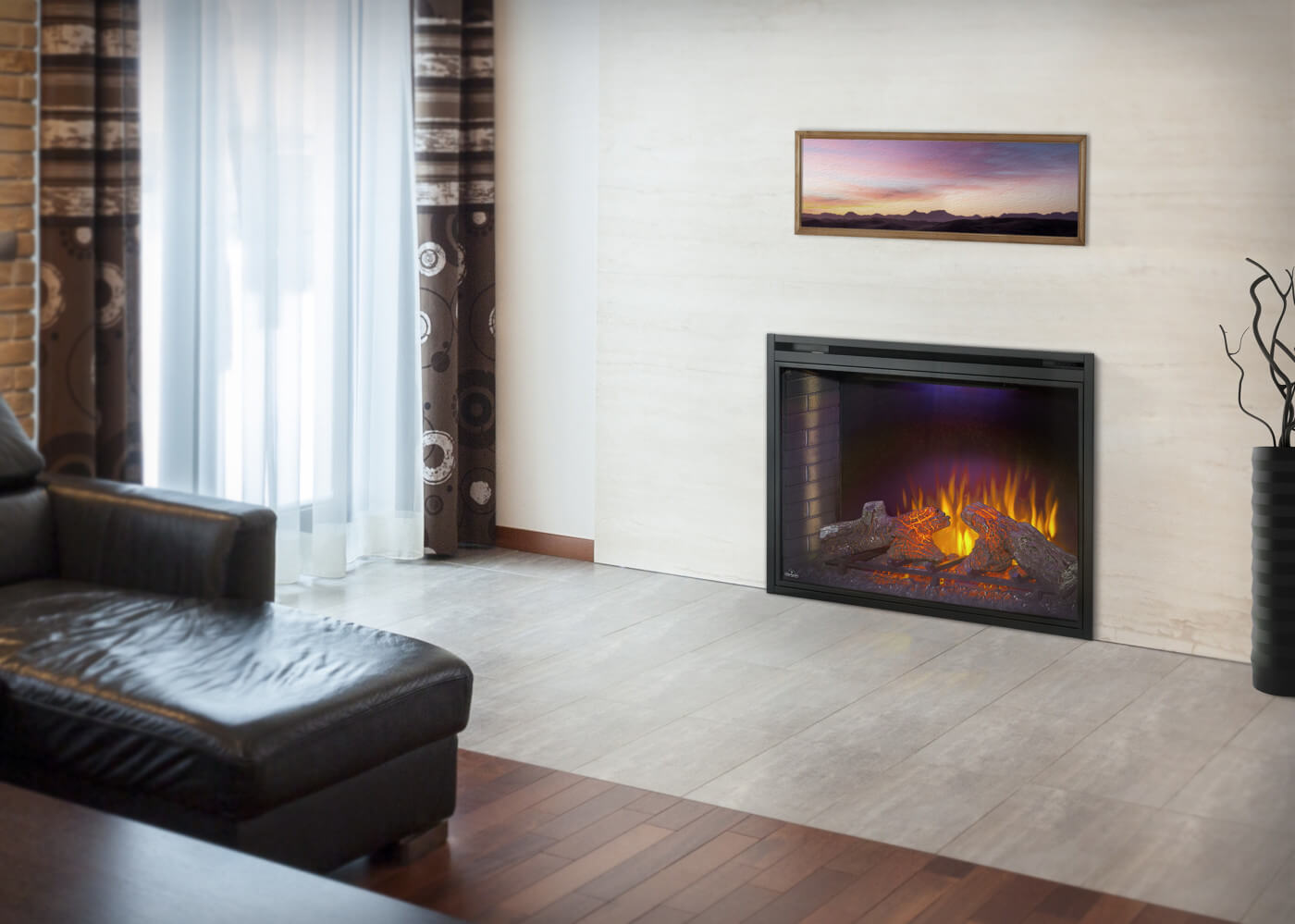 Napoleon Ascent™ Electric 40 Built-In Electric Fireplace NEFB40H