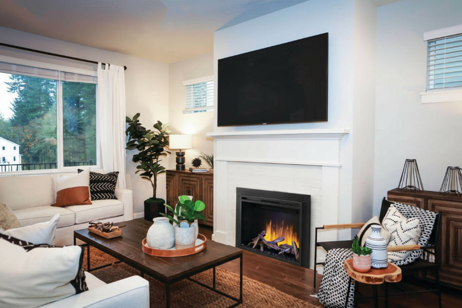 Napoleon ELEMENT™ Series 42" Built-In Electric Fireplace NEFB42H-BS