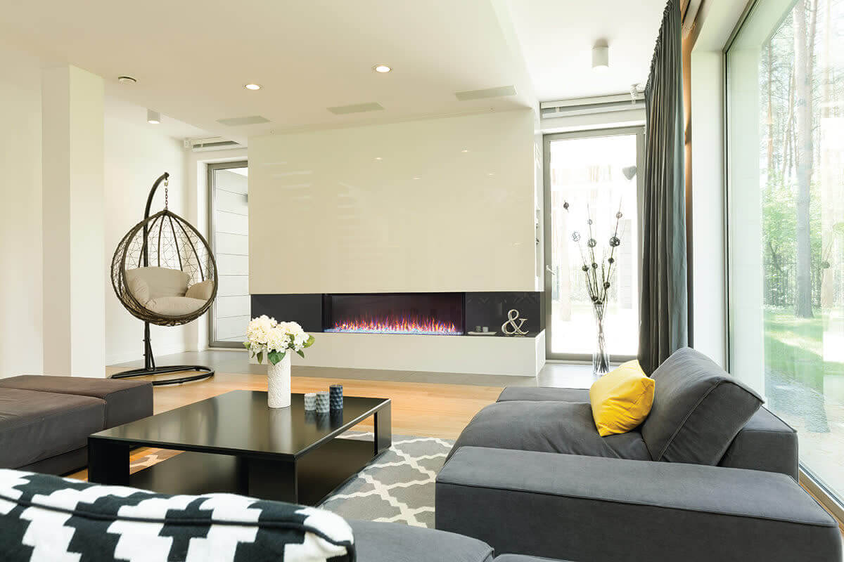 Napoleon Trivista™ 60 Built-In Electric Fireplace NEFB60H-3SV