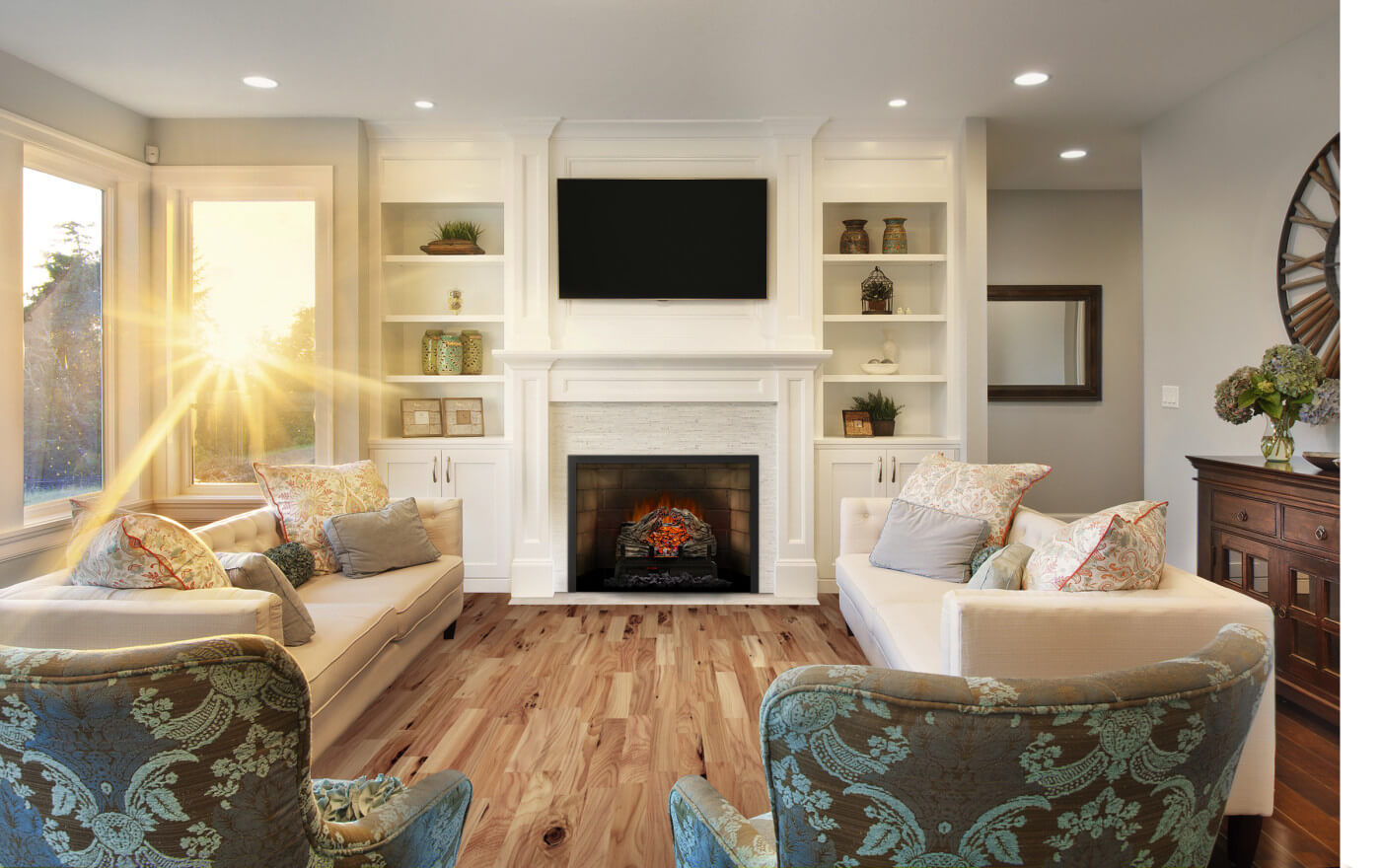 Napoleon Woodland 18 Electric Fireplace Log Set NEFI18H