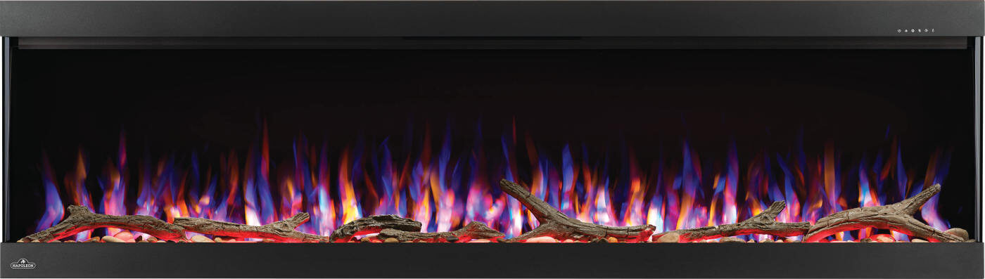 Napoleon TRIVISTA™ PICTURA Series 60" Built-In Electric Fireplace NEFL60H-3SV