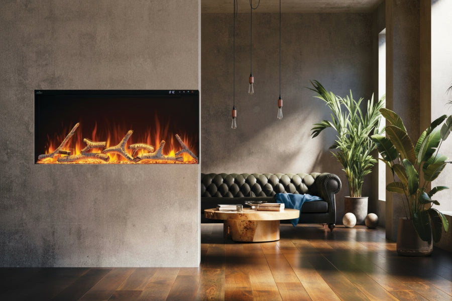 Napoleon Astound 62-inch Wall Mounted Electric Fireplace NEFL62AB