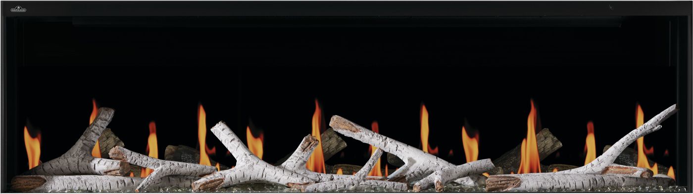 Napoleon Luminex 65-inch Built-In LCD Electric Fireplace NEFL65LCD-3SV