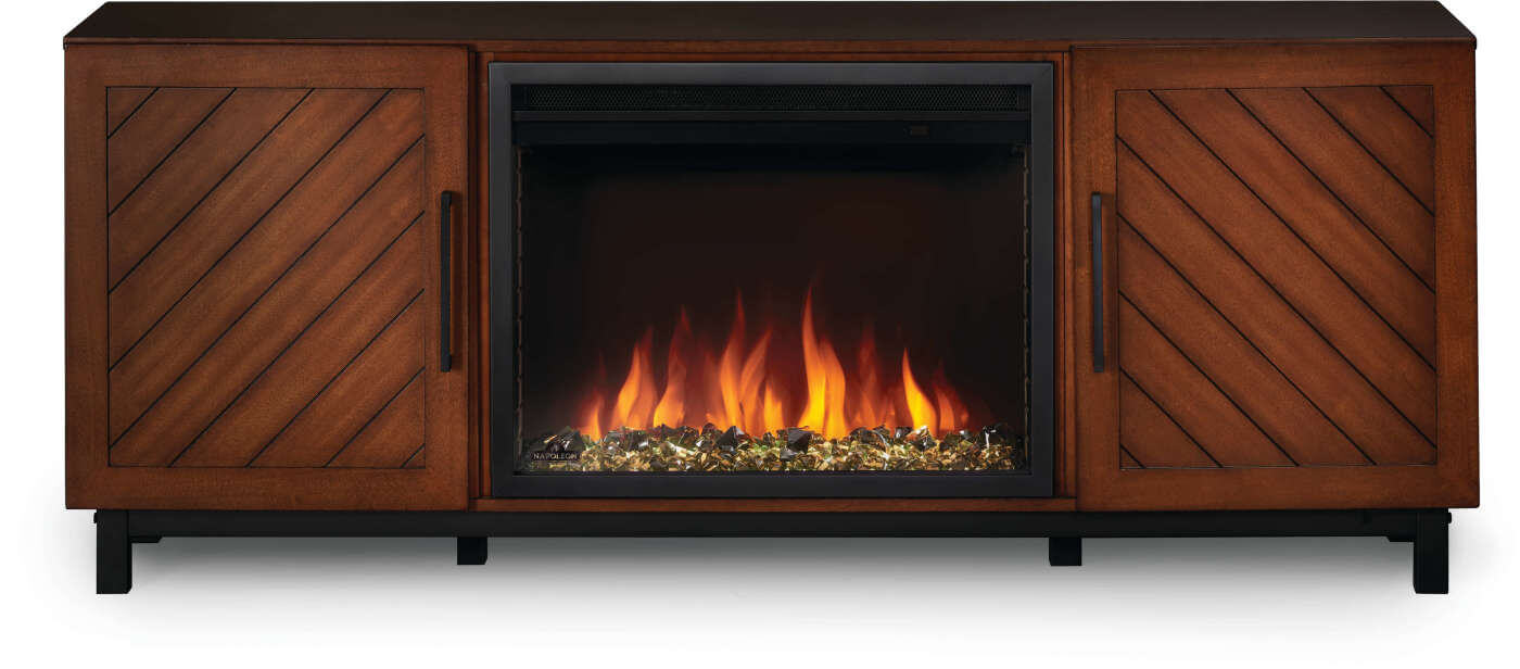 Napoleon The Bella Electric Fireplace Media Console NEFP26-3120WN