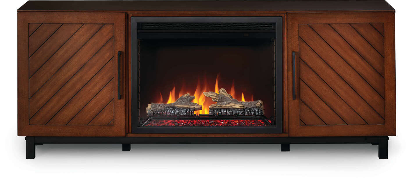 Napoleon The Bella Electric Fireplace Media Console NEFP26-3120WN